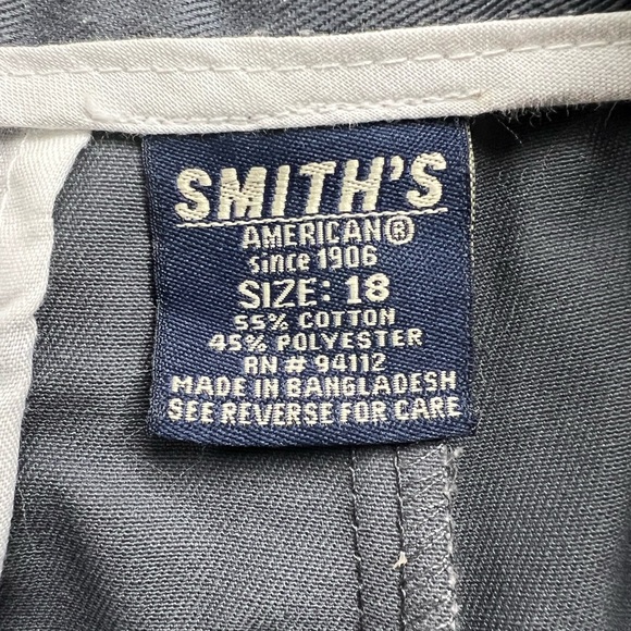 Smith’s gray pants, boys size 18. VERY durable, well made! NWT. Hidden closure. - Picture 3 of 9